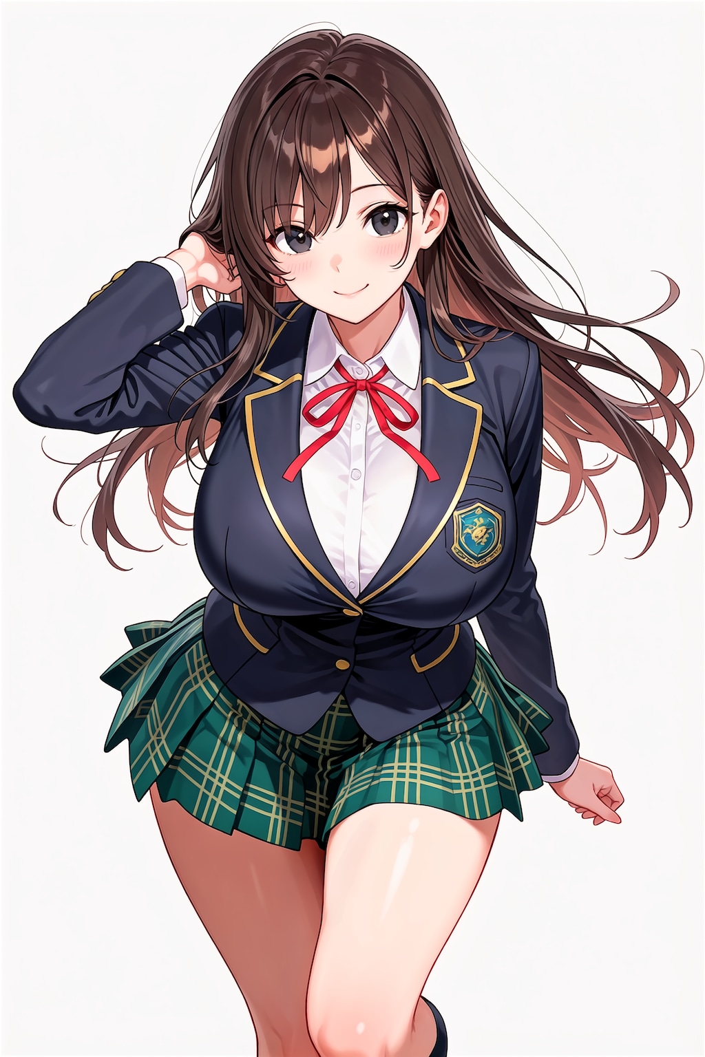 大きいとブレザーが似合う