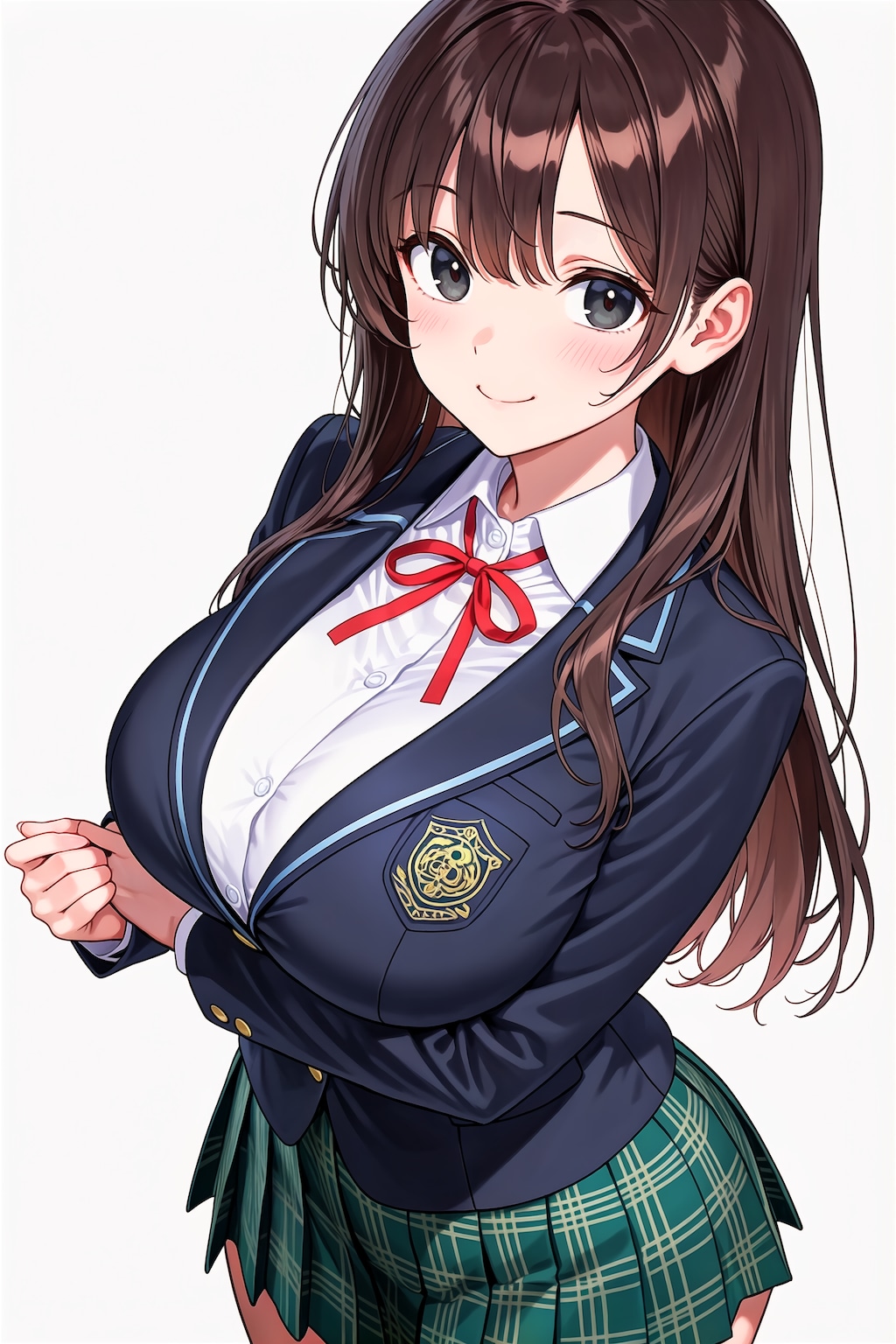 大きいとブレザーが似合う