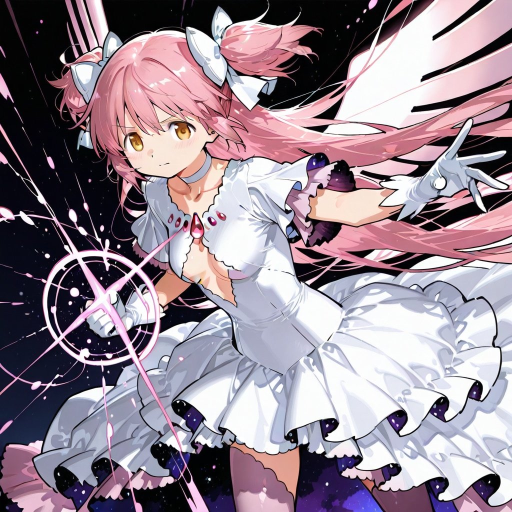 戦うアルティメットまどか