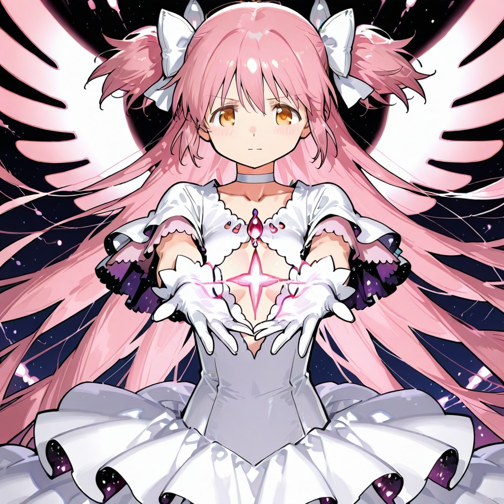 戦うアルティメットまどか