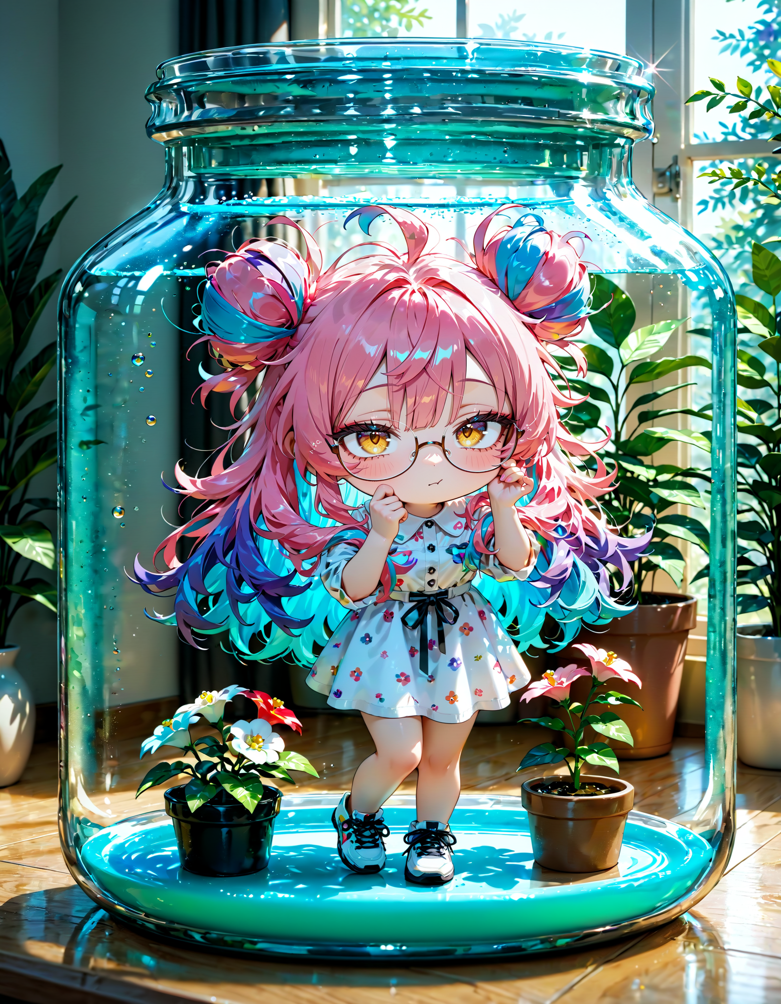 今日は何の日？　派手髪の日 | の人気AIイラスト・グラビア