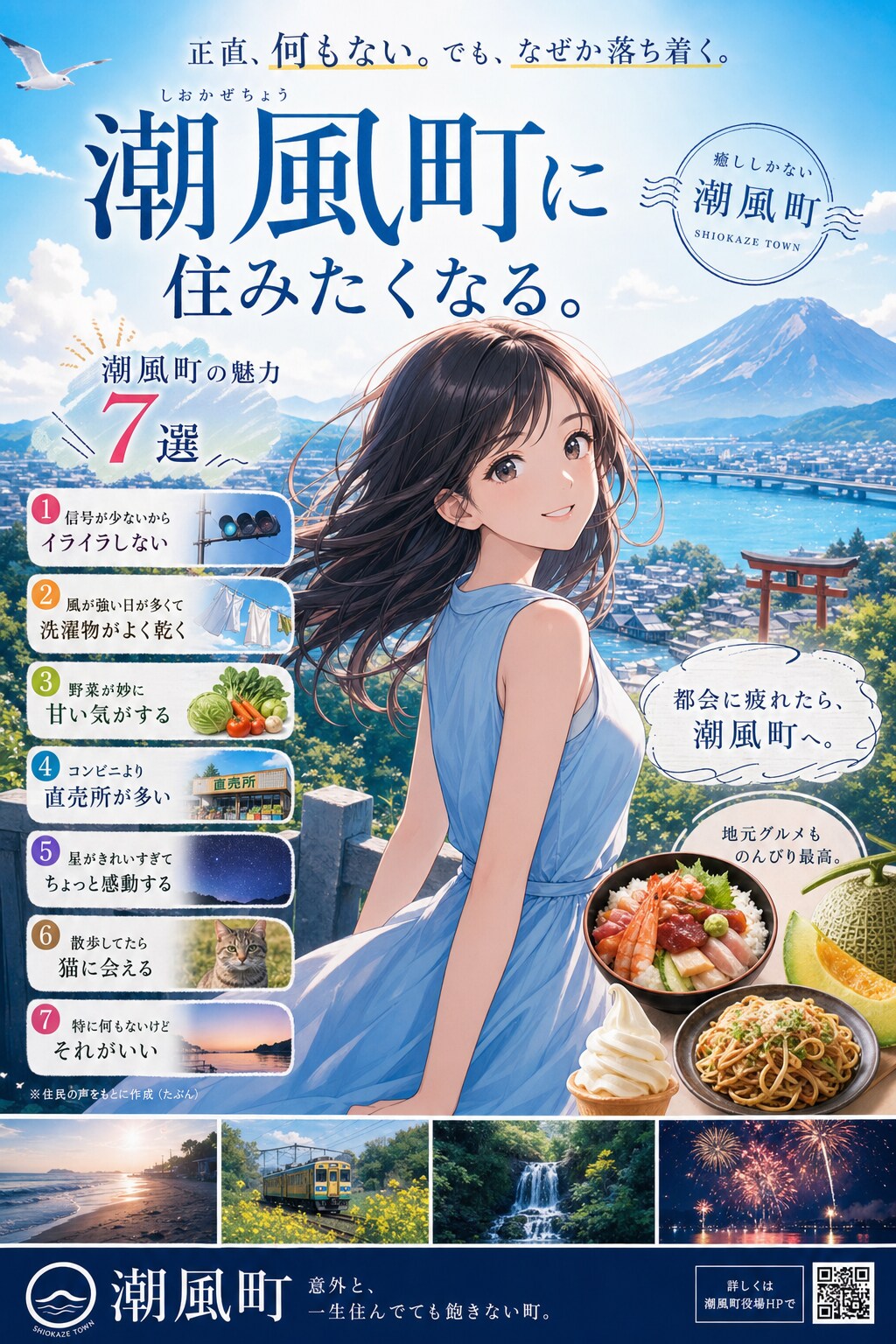 なにもないまち | の人気AIイラスト・グラビア