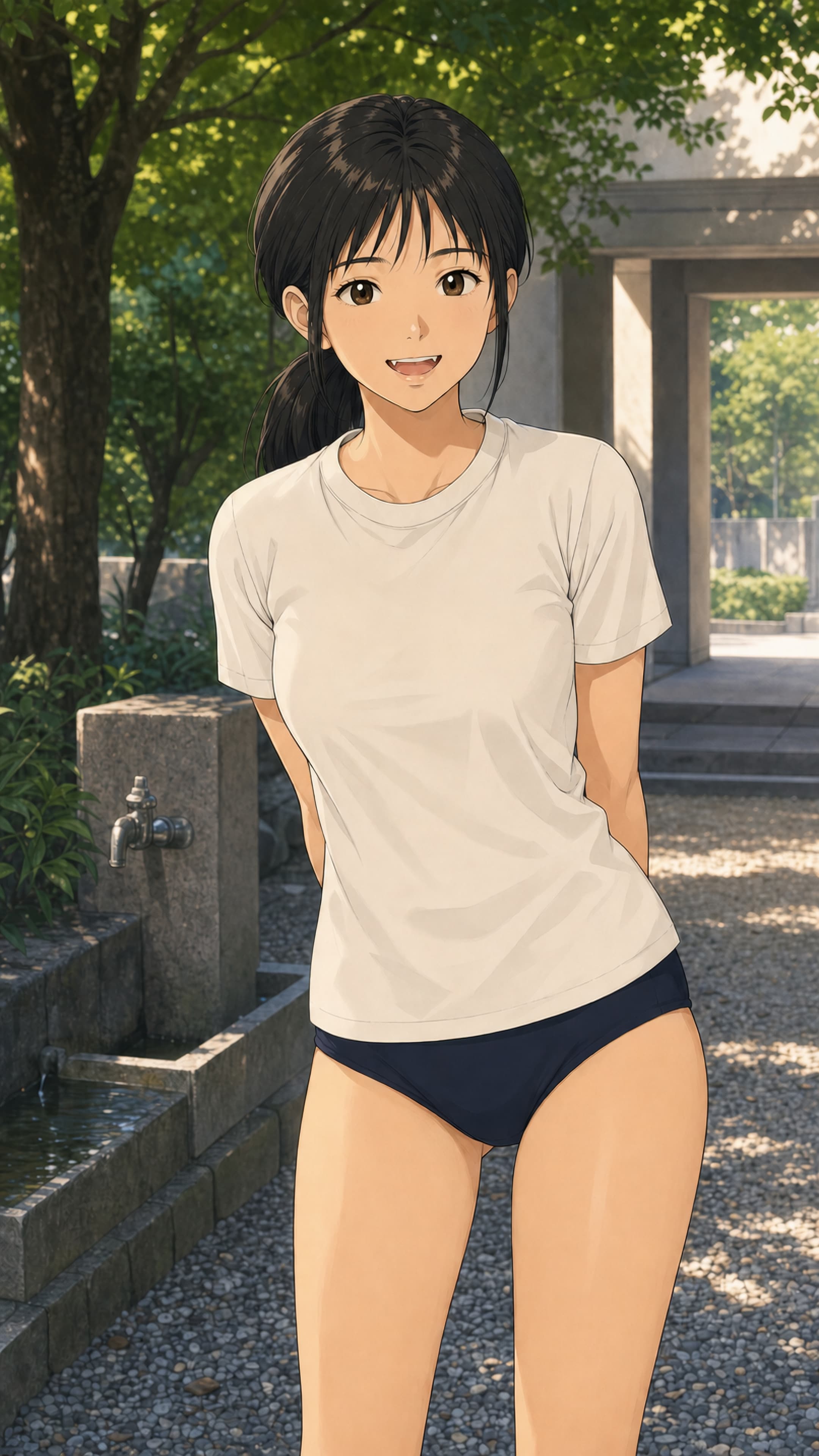 夏風にほどける微笑み