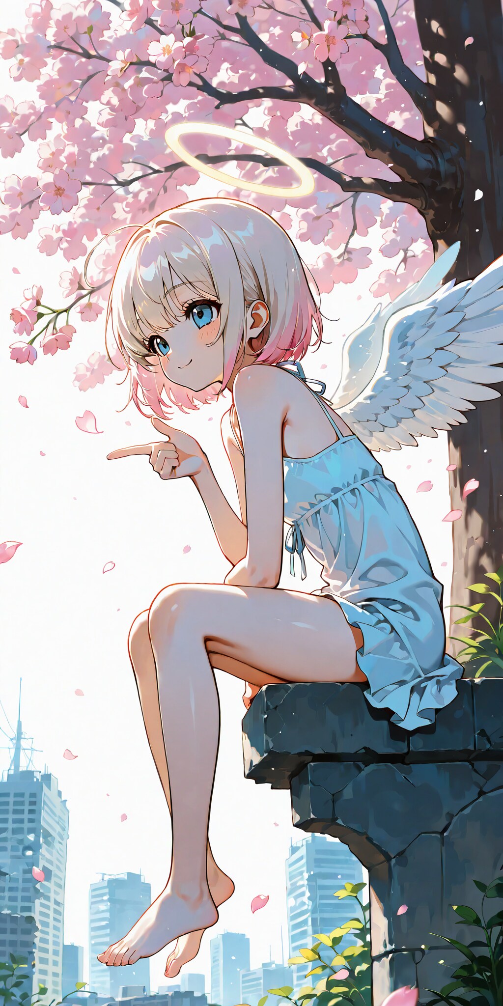 人類が滅んでも、桜は咲き続けるのだ