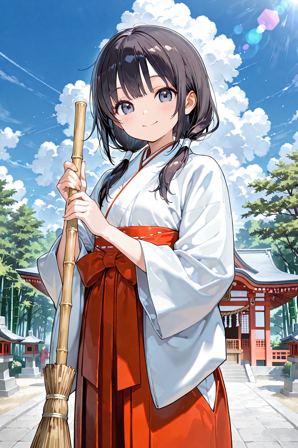 巫女(ECHIDNA)(52) | の人気AIイラスト・グラビア