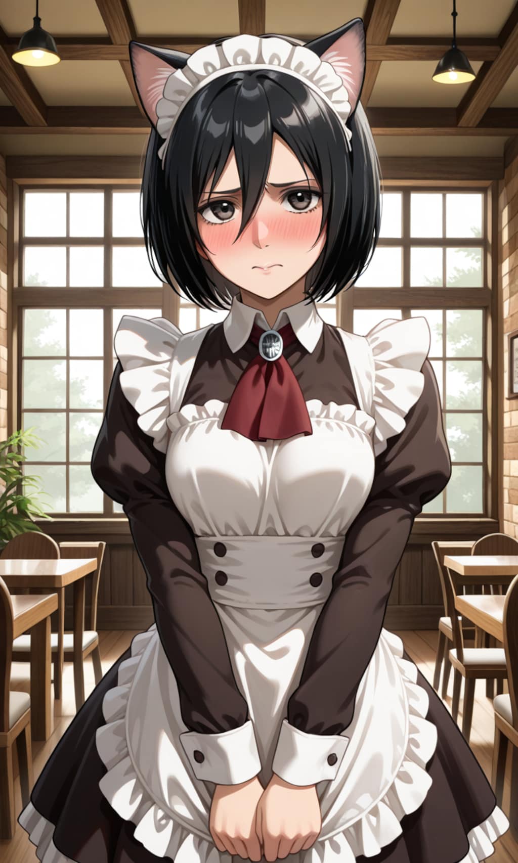 【コスプレ】進撃のメイド