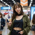 扇子を持つセンス 2枚目