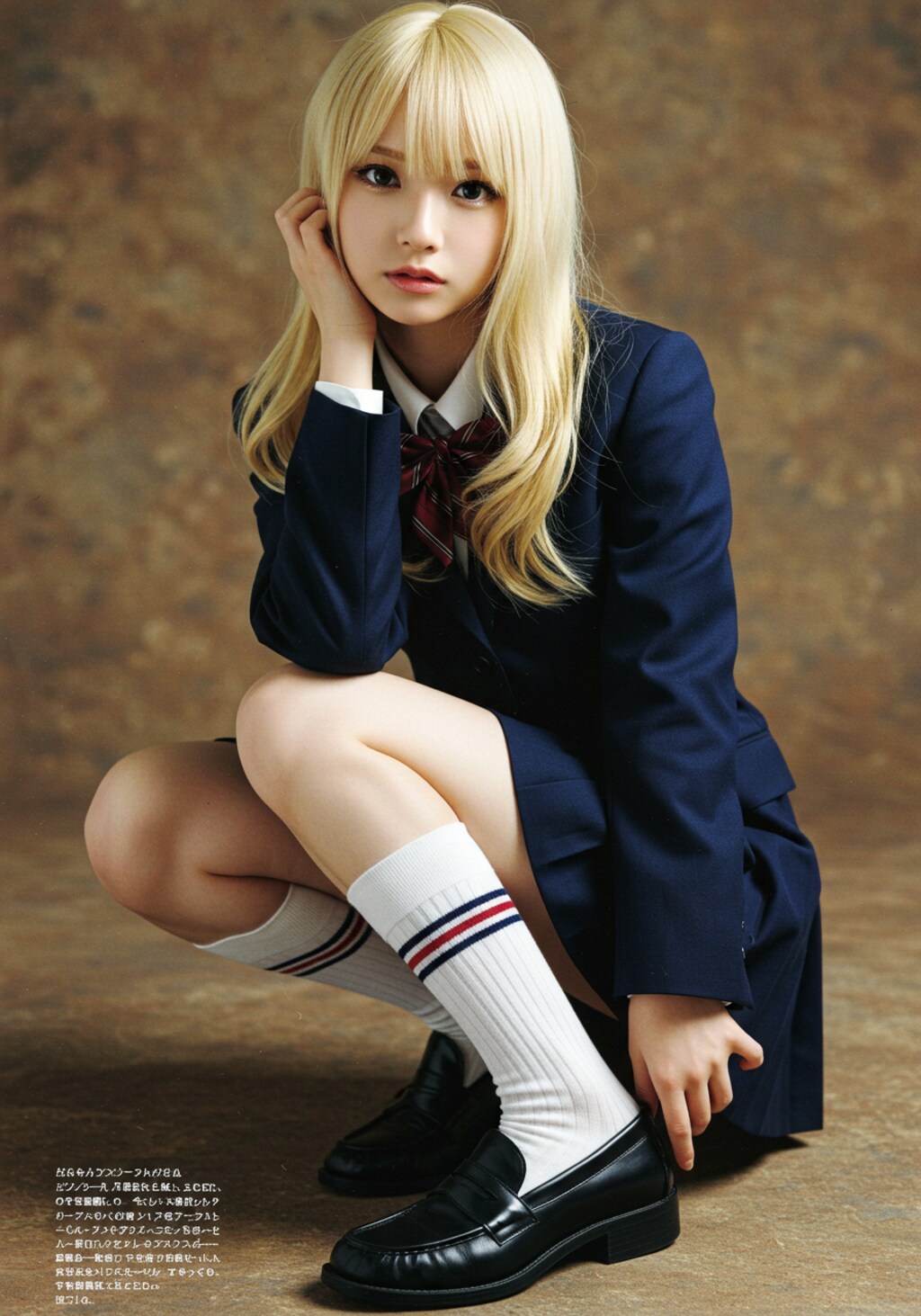 金髪女子高生