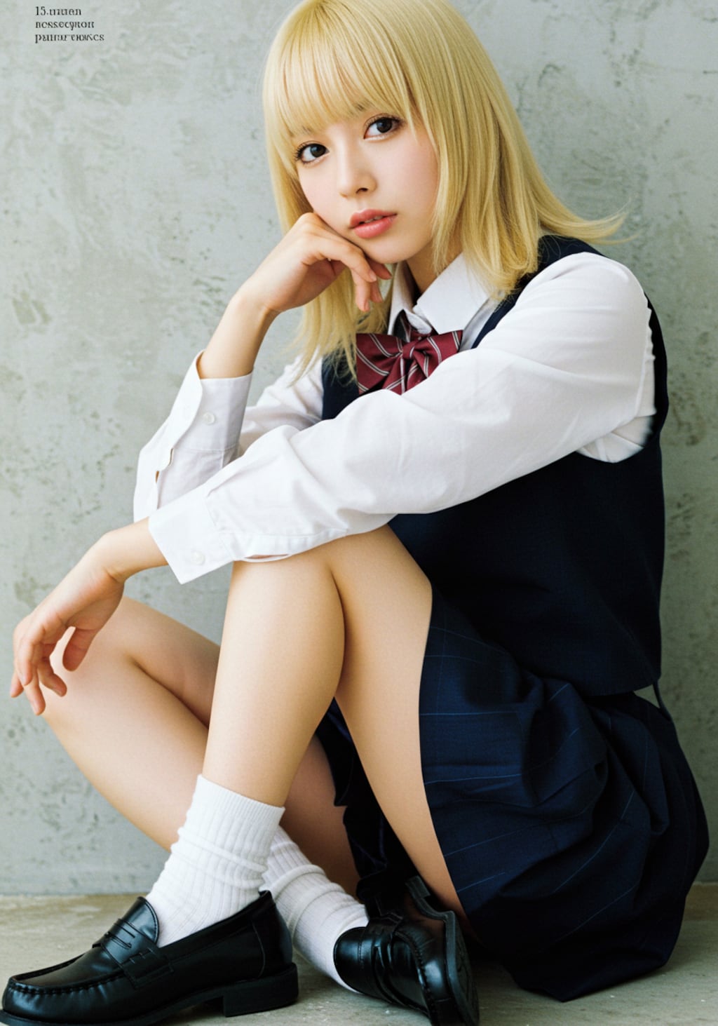 金髪女子高生