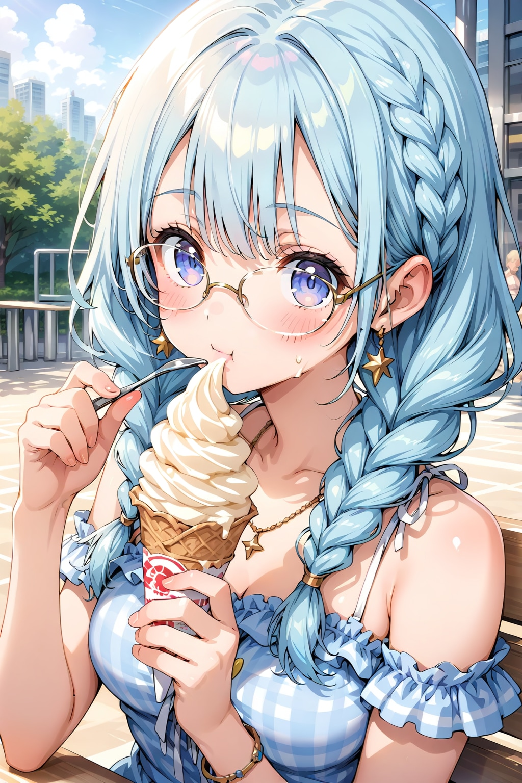 アイス　うッめ〜