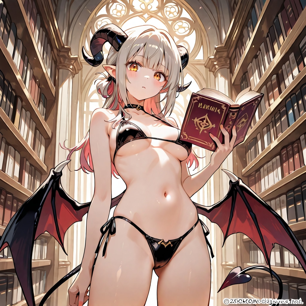 図書館の悪魔っ子260424