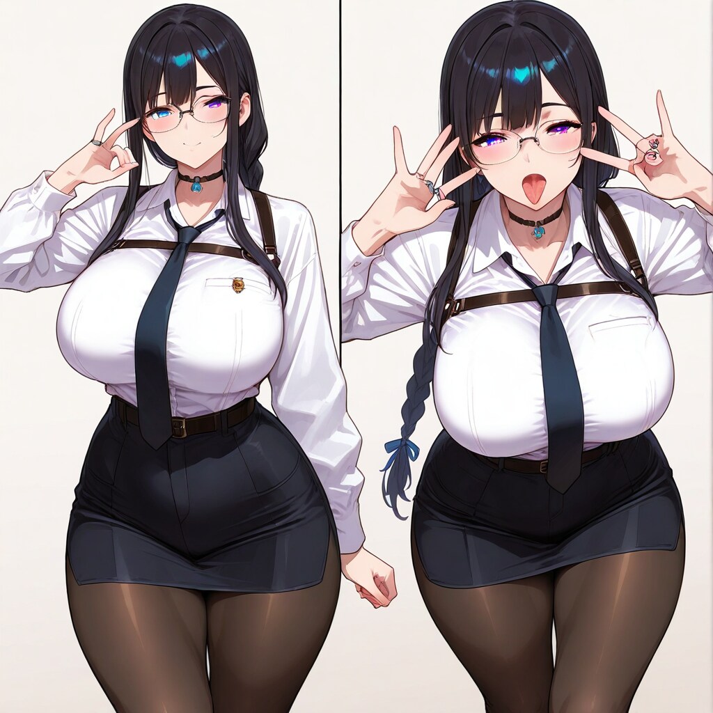 今日はお茶目な委員長 | の人気AIイラスト・グラビア