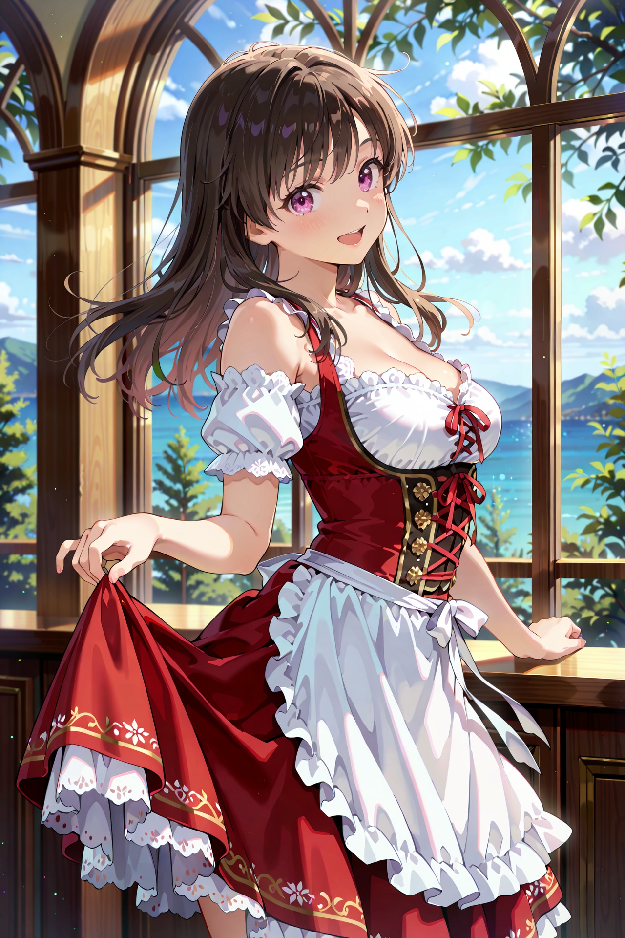 ディアンドル娘 Z128 | の人気AIイラスト・グラビア