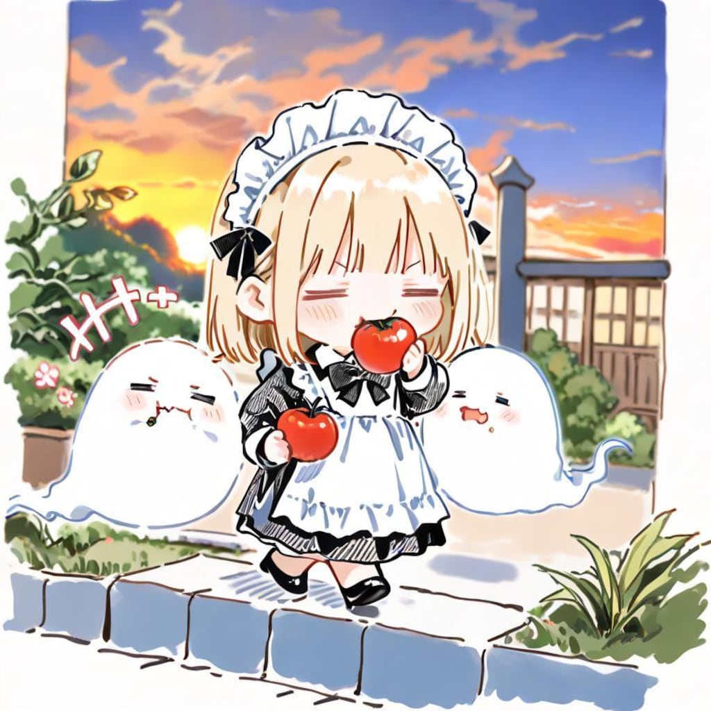 夕涼み オブ トメィトゥ🍅✨✨