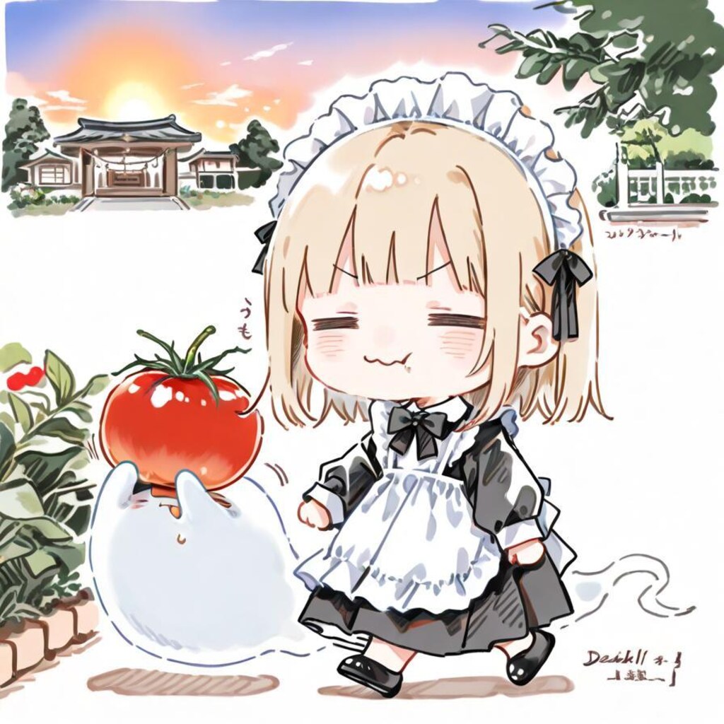 夕涼み オブ トメィトゥ🍅✨✨