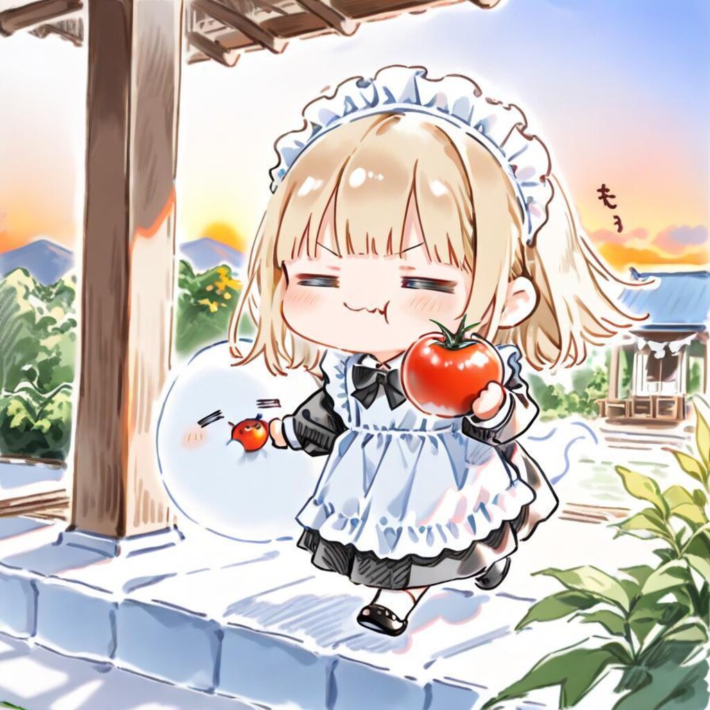 夕涼み オブ トメィトゥ🍅✨✨