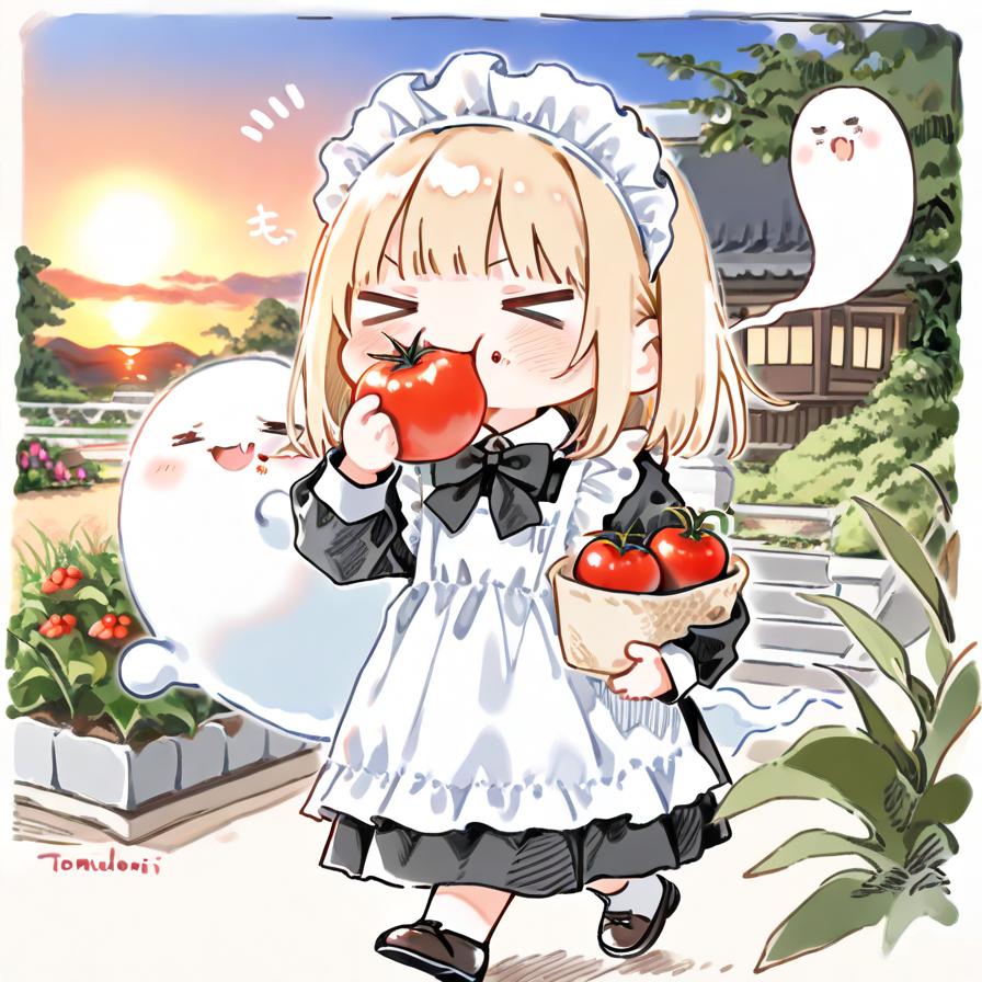 夕涼み オブ トメィトゥ🍅✨✨