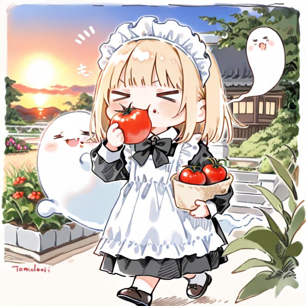 夕涼み オブ トメィトゥ🍅✨✨