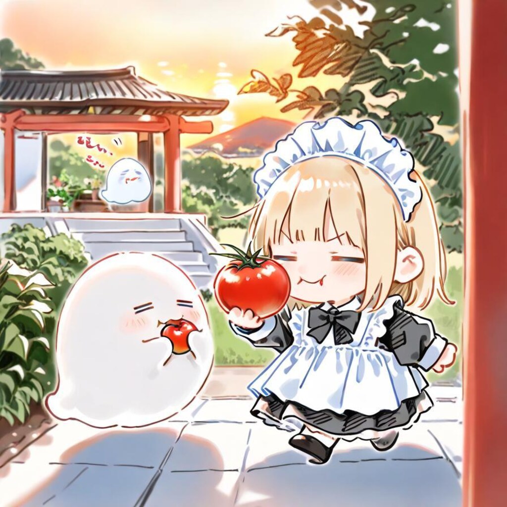 夕涼み オブ トメィトゥ🍅✨✨