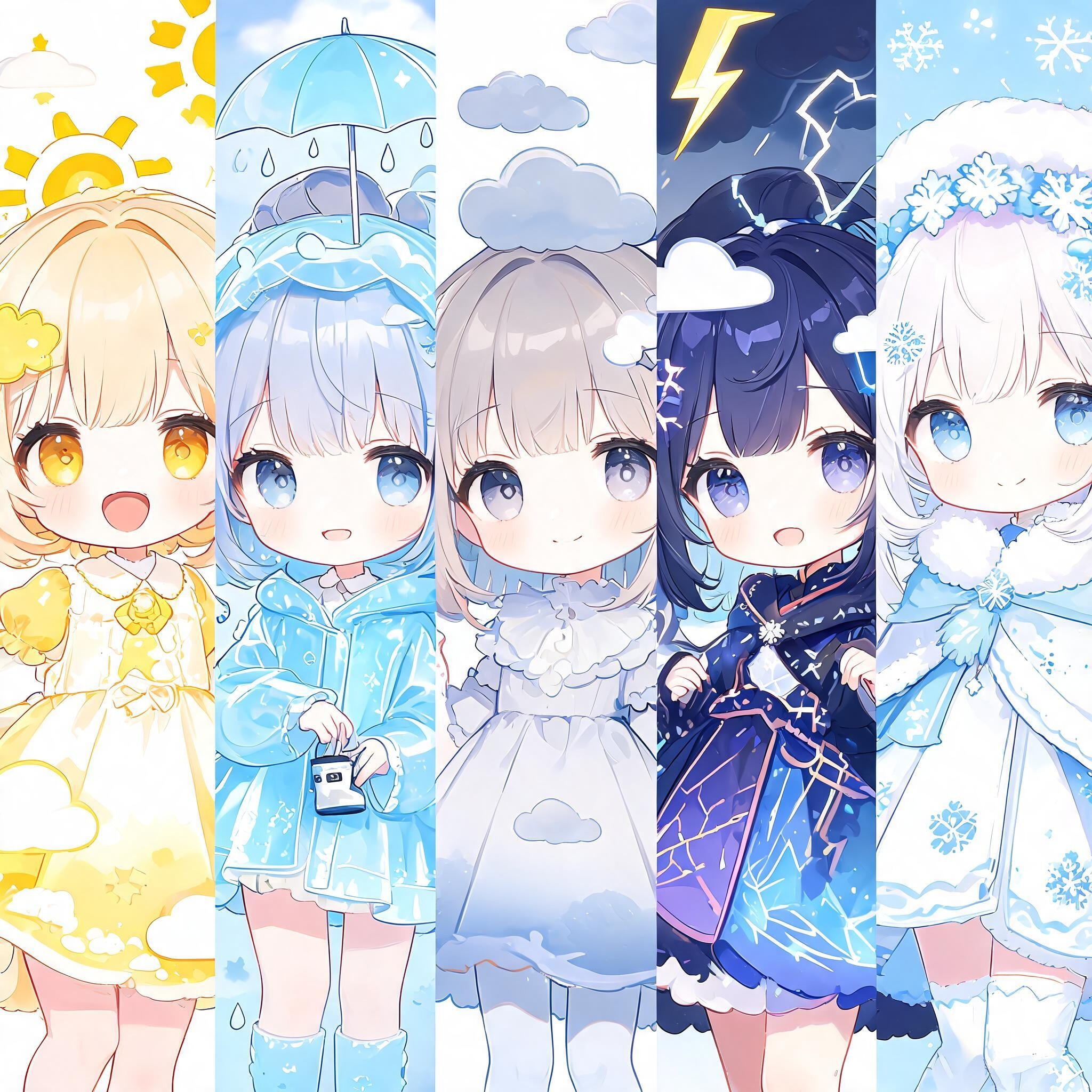 【#天気の擬人化】１
