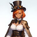 スチームパンク美女 6枚目