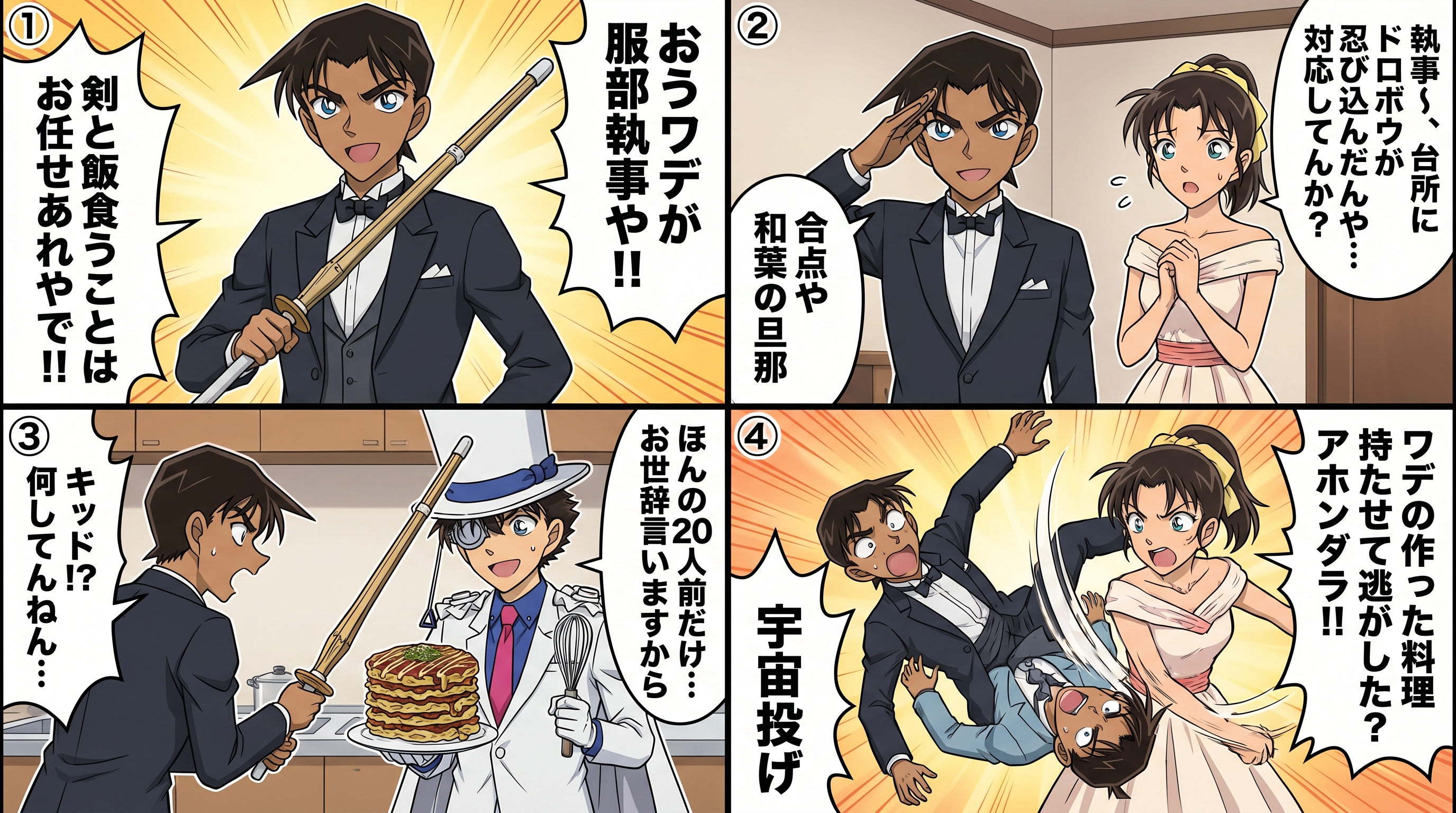 服部執事。 | の人気AIイラスト・グラビア