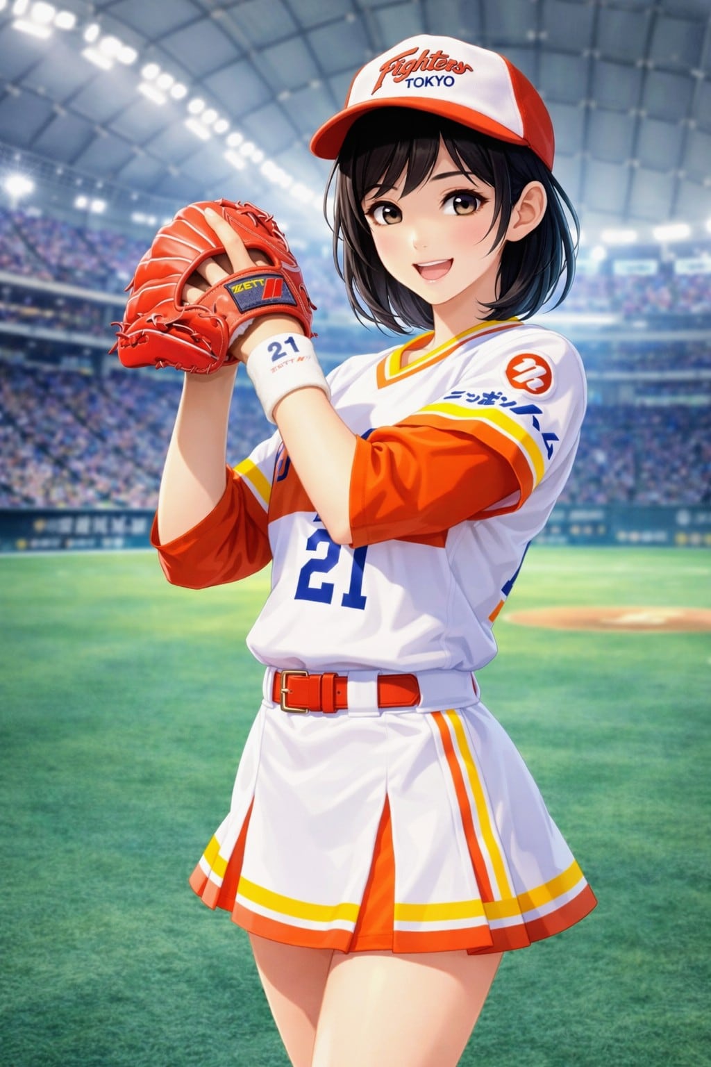 日本ハムファイターズお姉やん⚾️ | の人気AIイラスト・グラビア