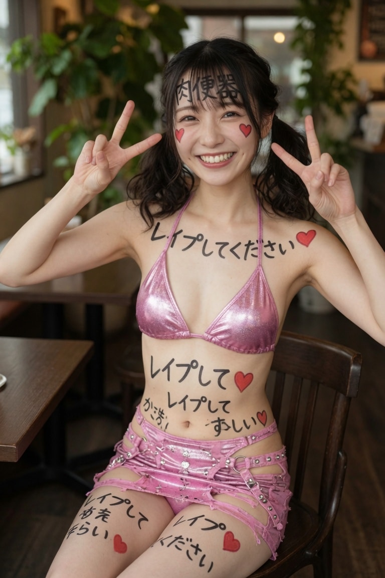 レイプ大好き女