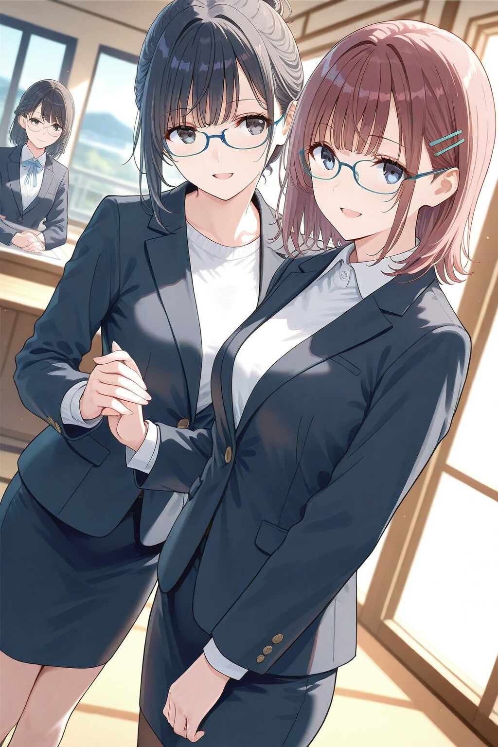 仲良しな二人💞✨