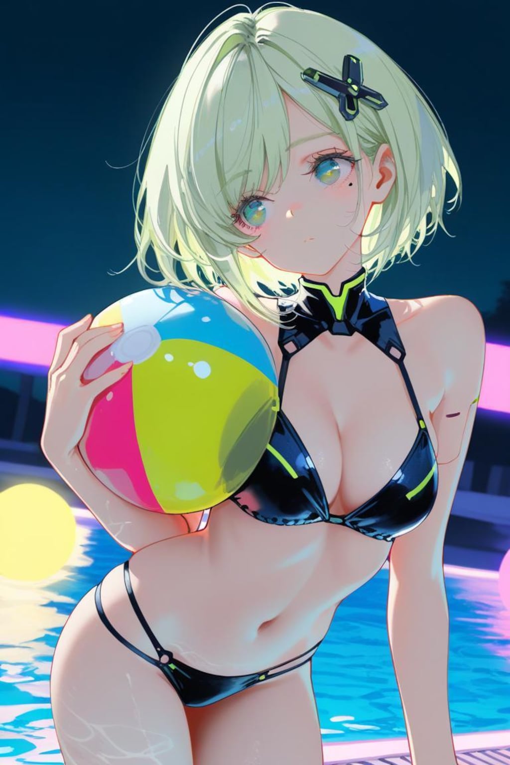サイバー水着