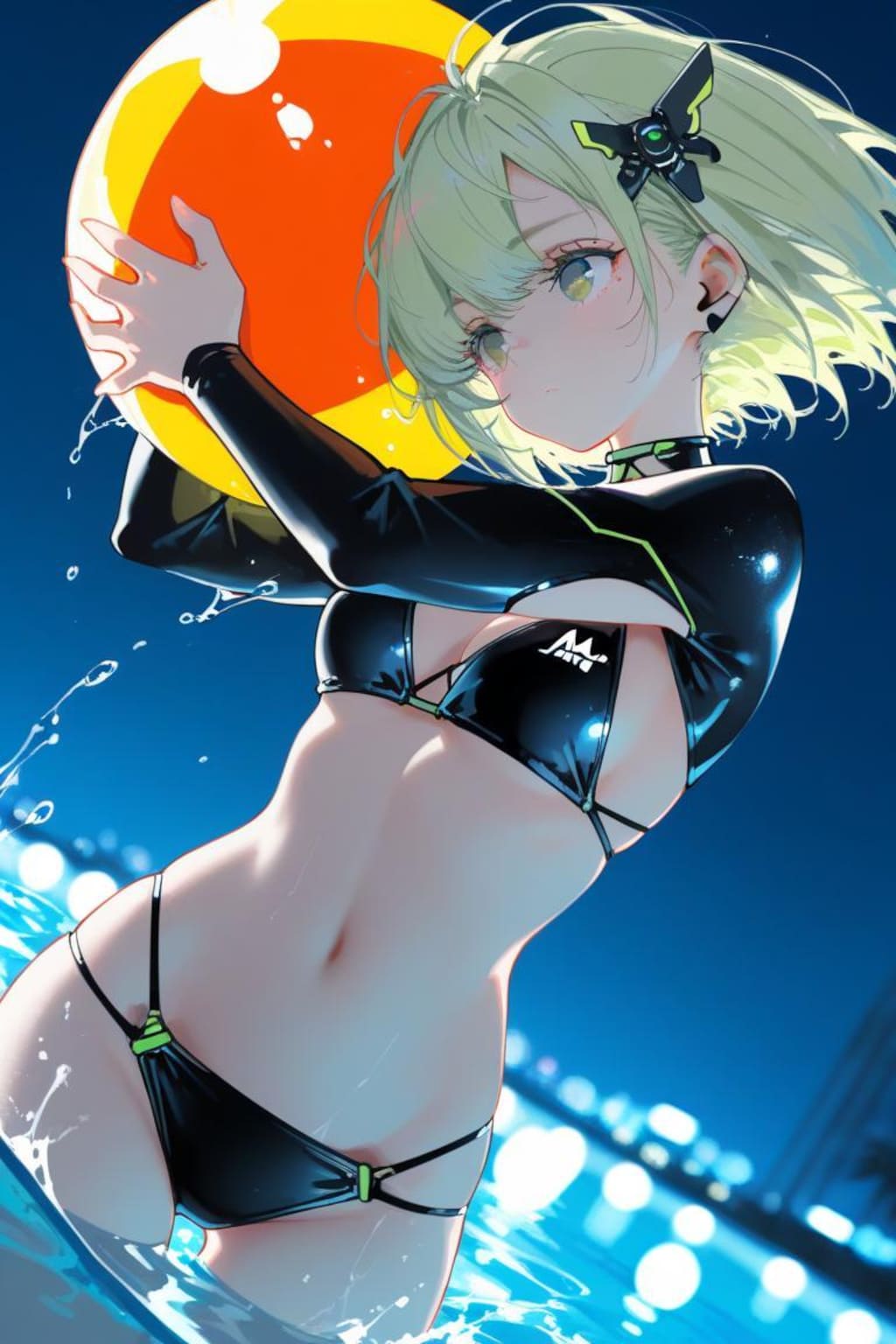 サイバー水着