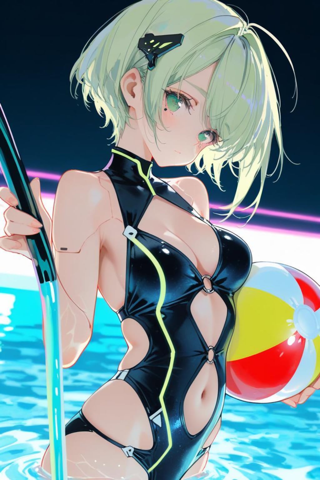 サイバー水着