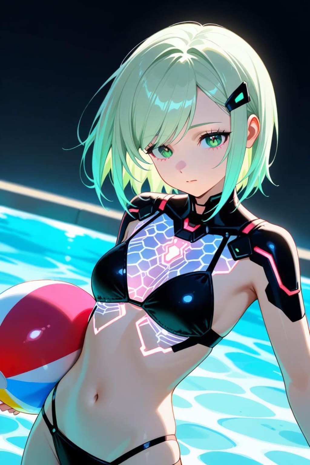サイバー水着