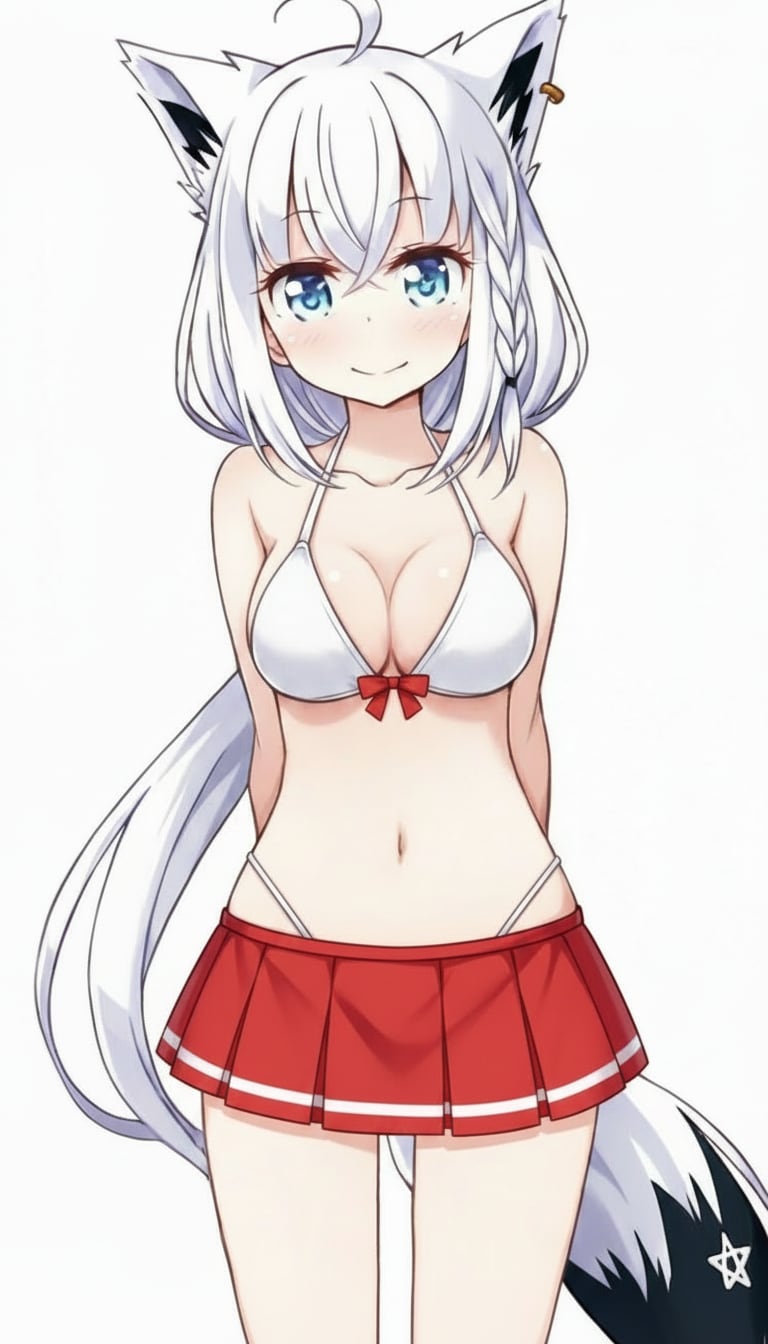 白上フブキ 巫女ビキニ