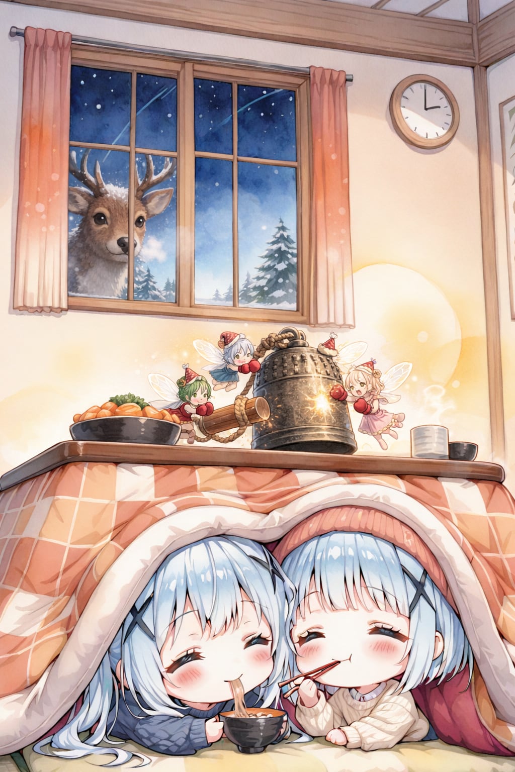 年末年始は夜が長い