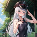 １日駅長の練習です。どっちの手ですか？ 2枚目