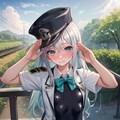 １日駅長の練習です。どっちの手ですか？ 4枚目