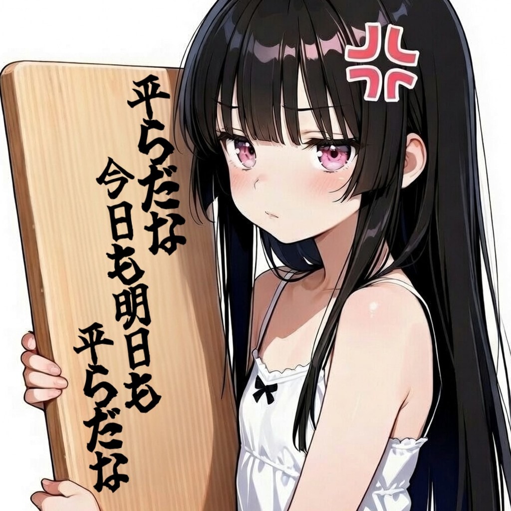 平らだな