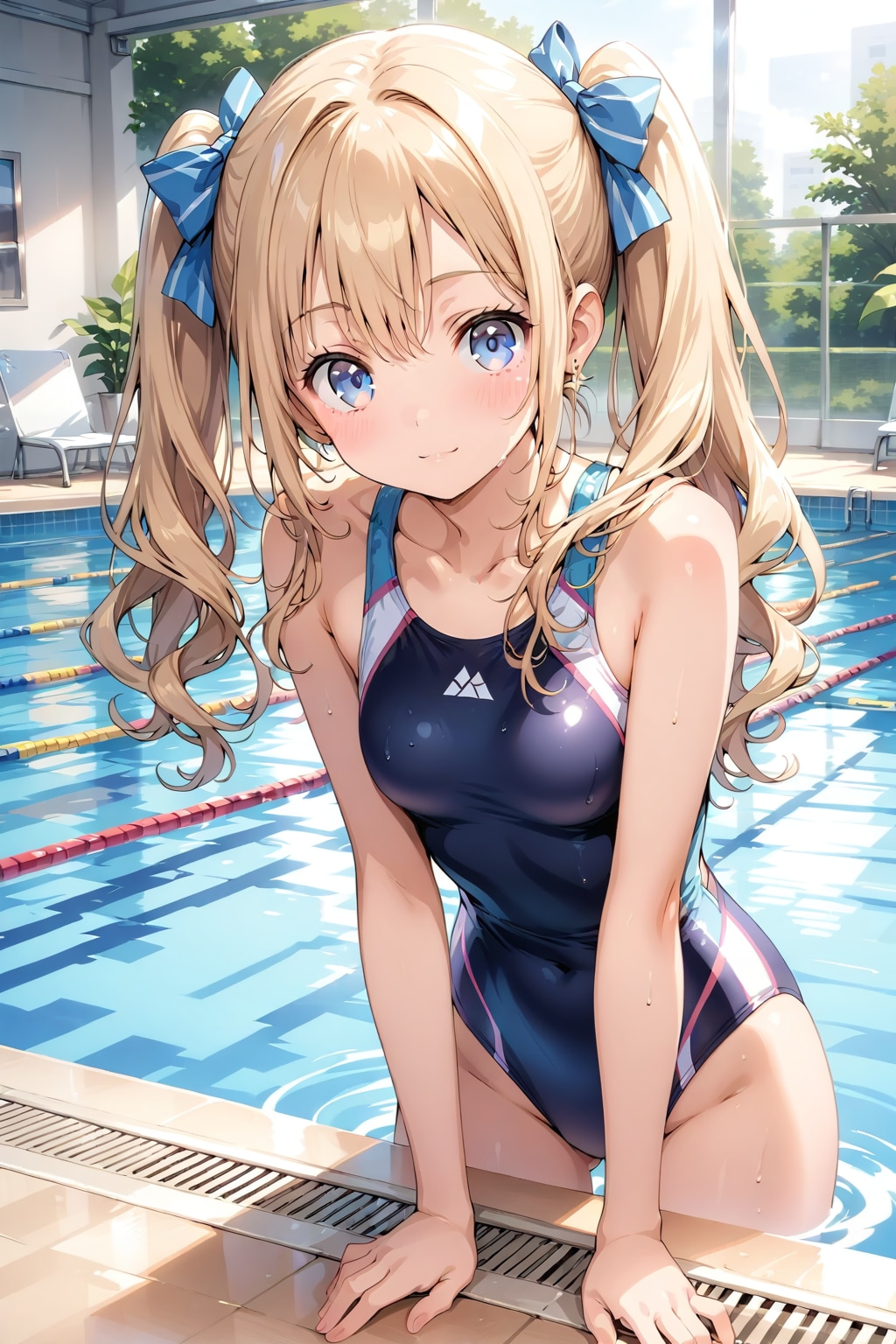 競泳水着を着た女の子　その５