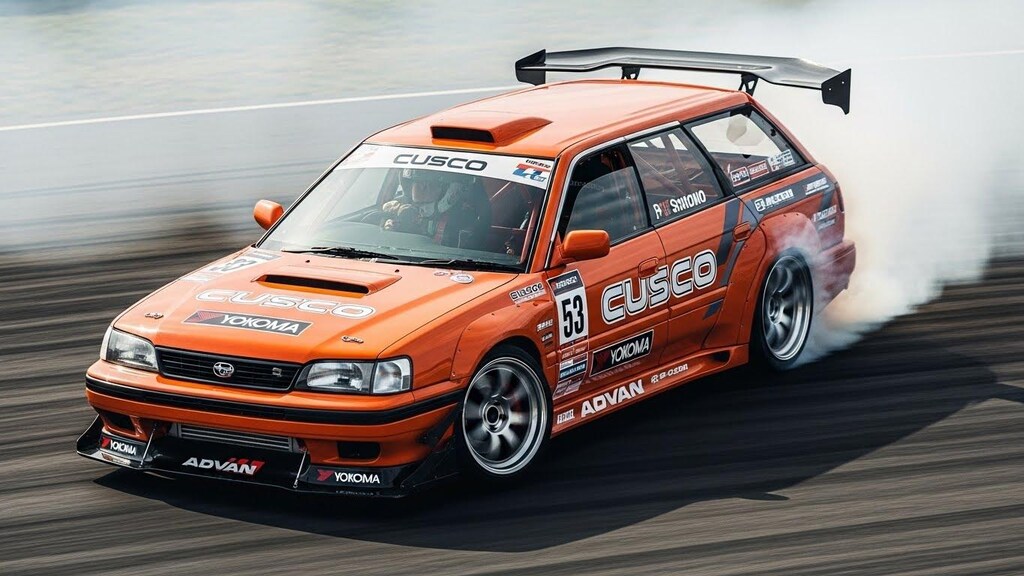 クスコレガシィツーリングワゴンのドリ車