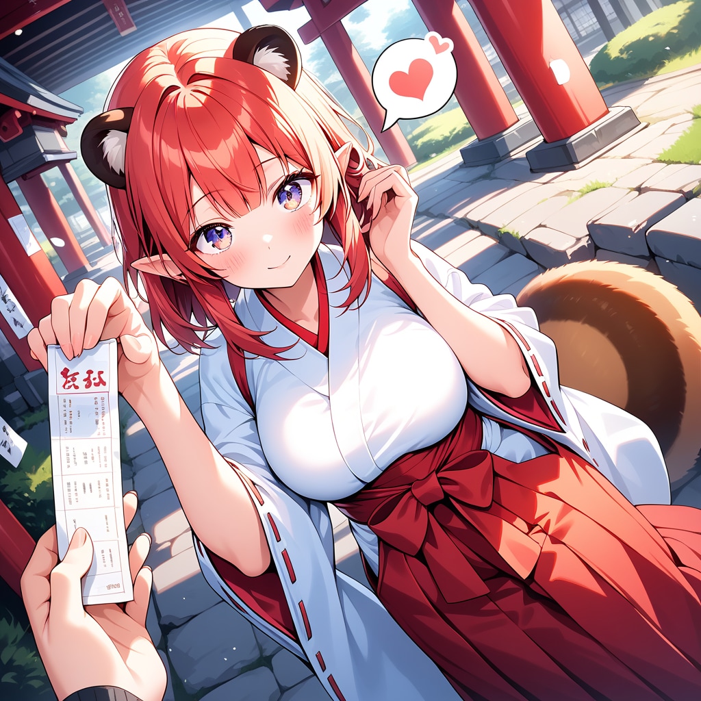 恋愛成就狸娘 | の人気AIイラスト・グラビア