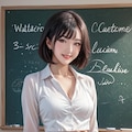 花柄スカートの女教師 5枚目