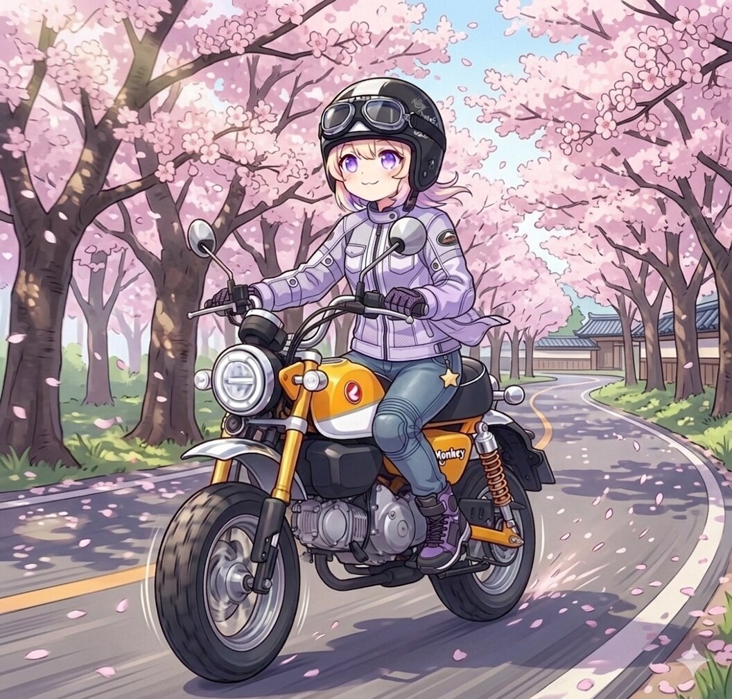 ツーリングみーむーちゃん