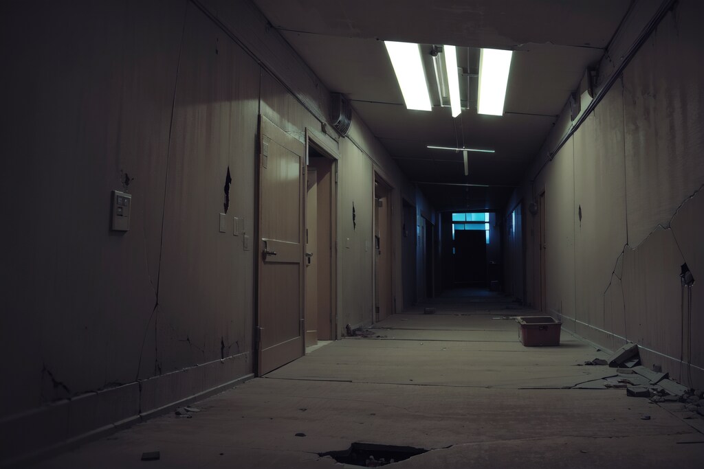 【風景画】廊下