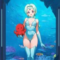 タコのぬいぐるみを持つベルチェ 3枚目