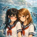 水族館デート（世界ペンギンの日　01） 2枚目
