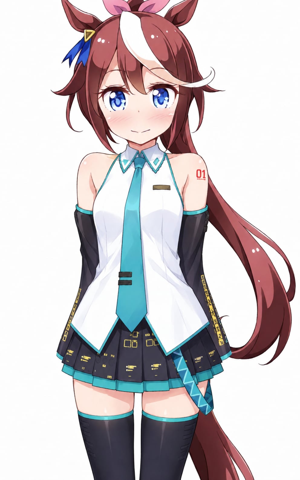 トウカイテイオー 初音ミク衣装