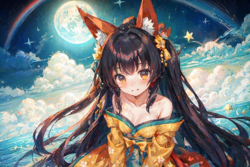 雲の上の夢見る少女