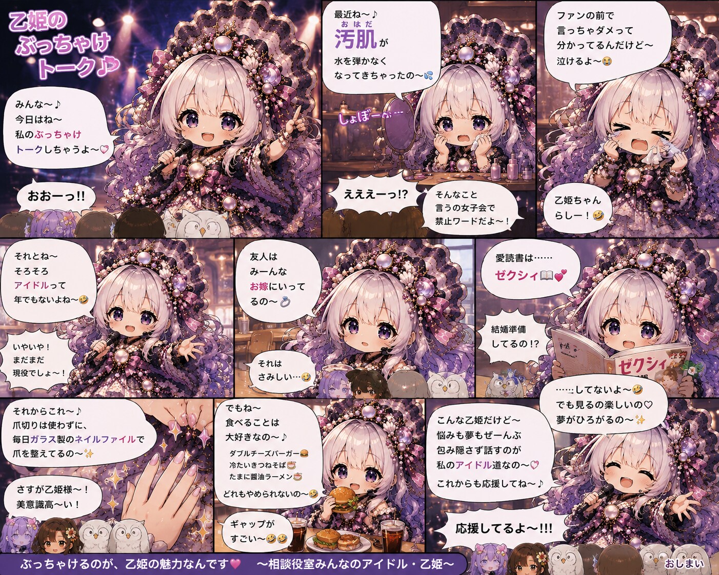 乙姫のぶっちゃけトーク