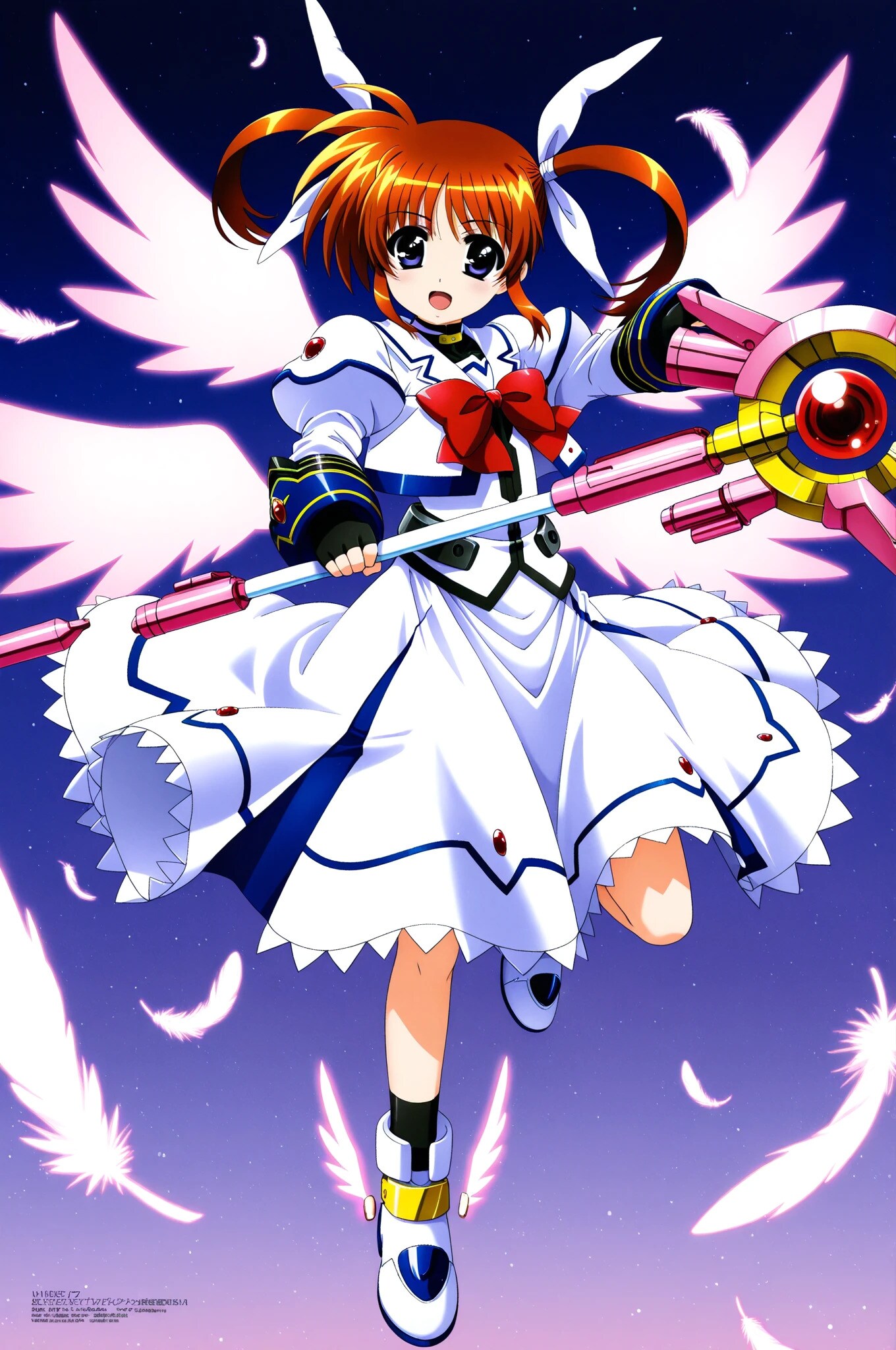 なのは➡　私の本気が見たいの⁉　もうしょうがないなあ～♪ | の人気AIイラスト・グラビア